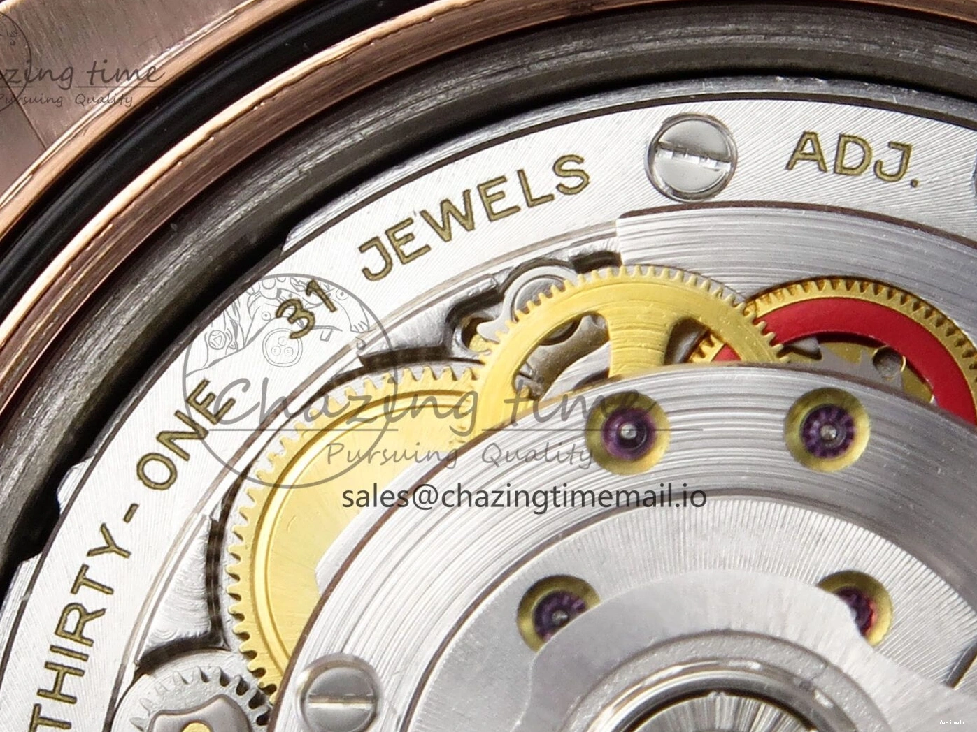 40 Date KF 1:1 (Gain Bracelet Brown Day on VR3255 228235 Edition Dial Weight) Crystal President RG Best 0107